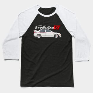 TOMMI MAKINEN EVO 6 WHITE Baseball T-Shirt